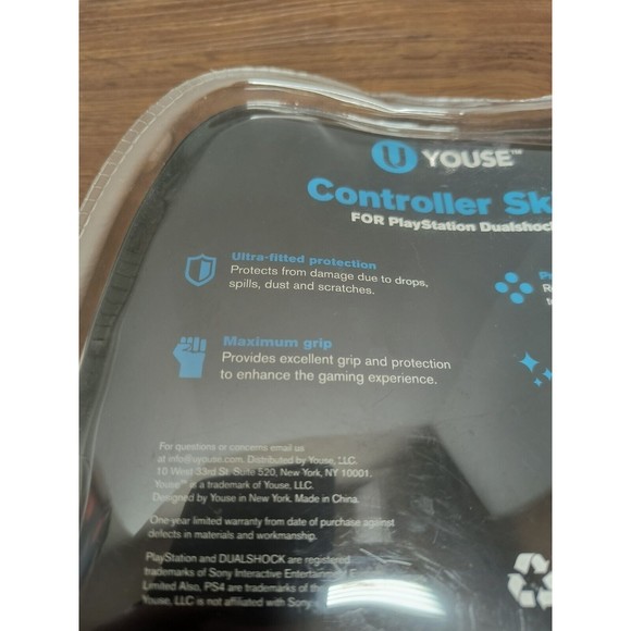 UYouse controller Skins for PS4 controllers.Ultra-Fitted protection maximum grip - Picture 7 of 8